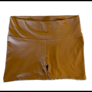 Old Navy Shape wear Shorts  Size XL Tan  Tummy & Thigh Control for Smaller Look